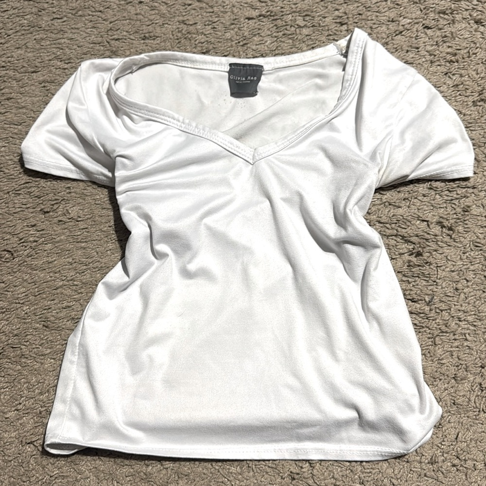 olivia rae white shirt